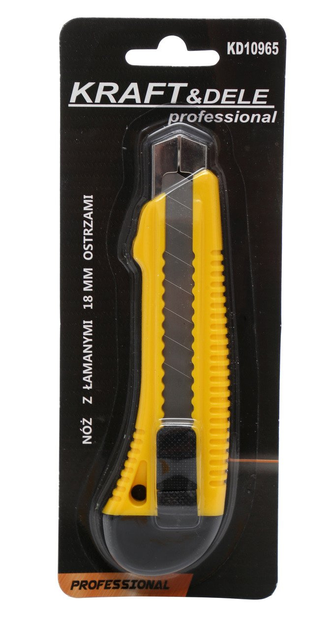 Kraft Dele KD10965 Nóż z łamanym ostrzem 18mm