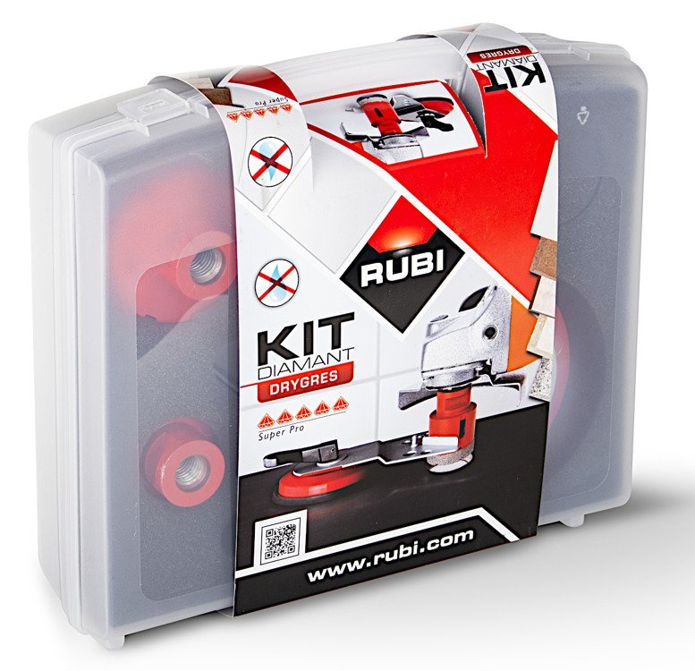 RUBI 6968 Zestaw wierteł diamentowych DRYGRES