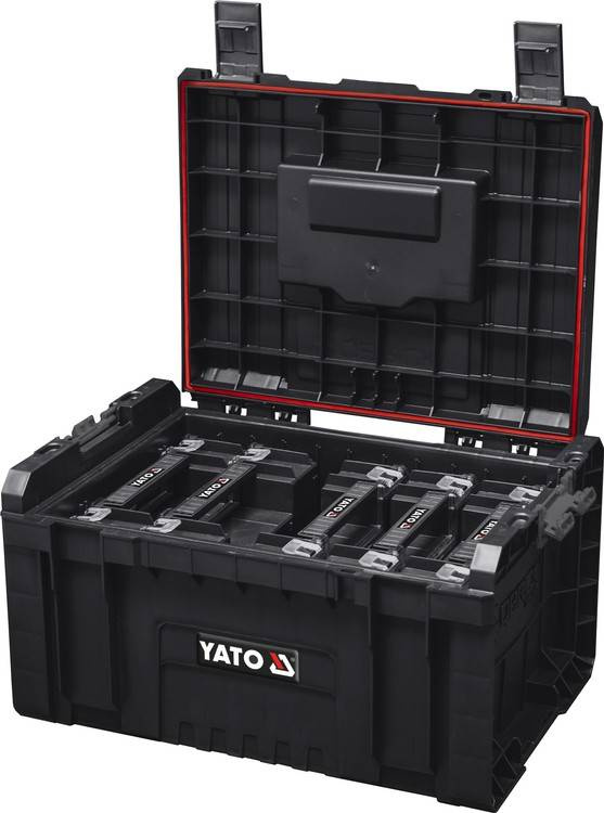 Yato YT-09163 Skrzynia systemowa 5 organizerów S12