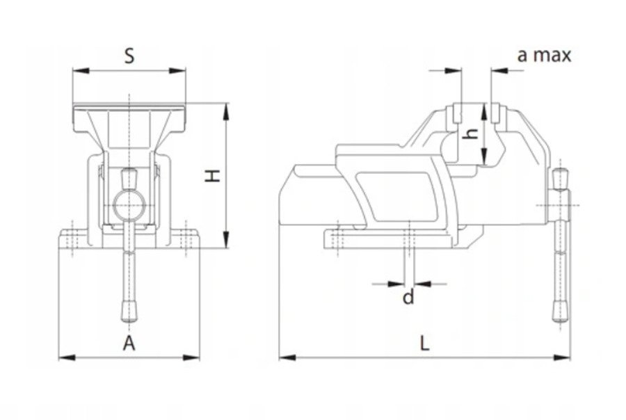BISON 1255-125 IMADŁO ŚLUSARSKIE POLSKIE OBROTOWE