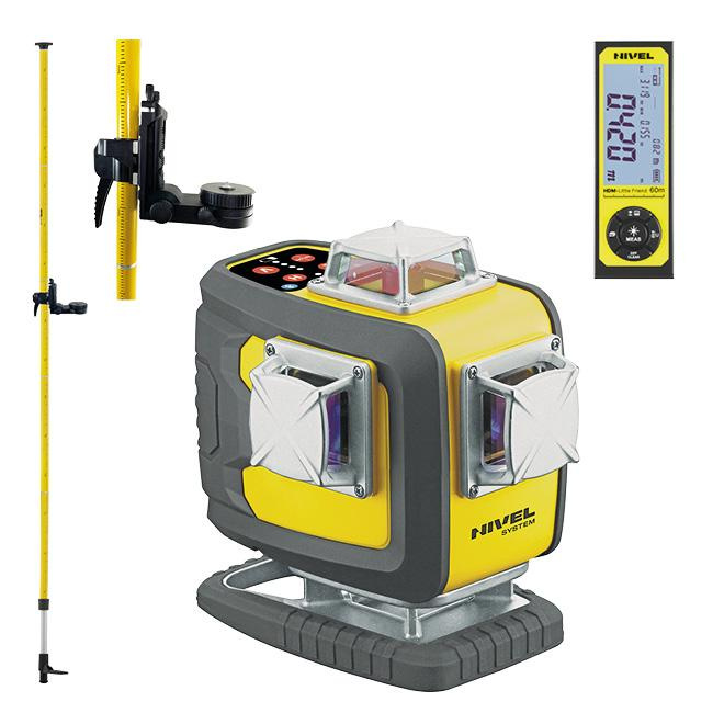 Nivel System CL4D-R Set Laser krzyżowy + HDM-LF