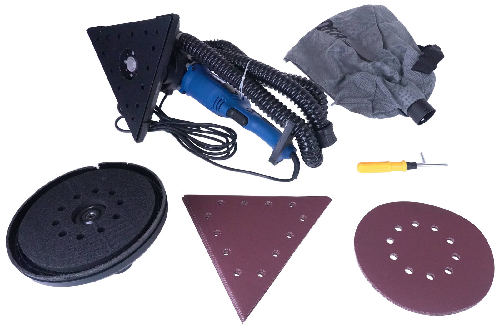 DEDRA DED7763 Szlifierka do gipsów krótka +Tarcze