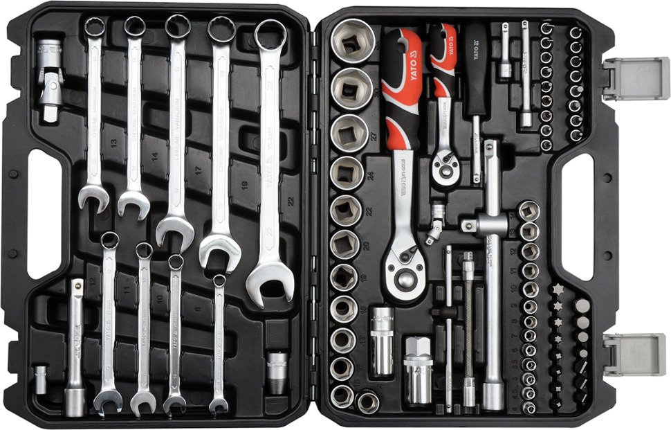 YATO YT-12691 ZESTAW NARZĘDZIOWY 1/2CALA 82 SZT