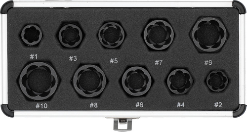 Yato YT-060311 Nasadki krótkie do wykręcania uszkodzonych zniszczonych śrub