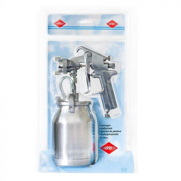 AIRPRESS 4300051 Pistolet lakierniczy dolny zbiorn