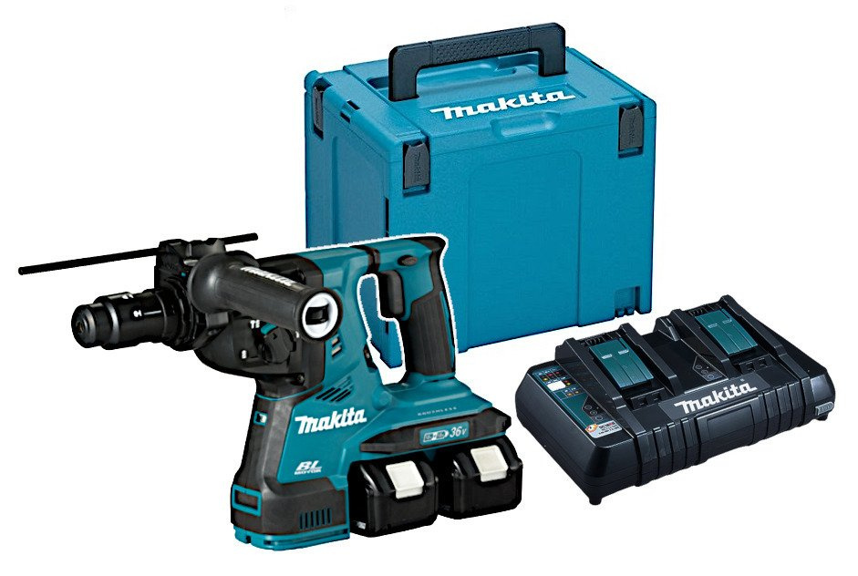 Makita DHR281PT2J Młotowiertarka akumulator. SDS+ 