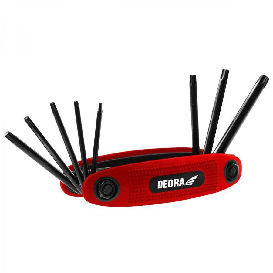 Dedra 06F242 Klucze torx T9-T40 zestaw 8 szt