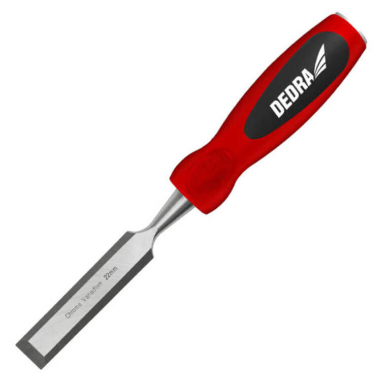 Dedra 06C038 Dłuto do drewna 22mm stal CrV