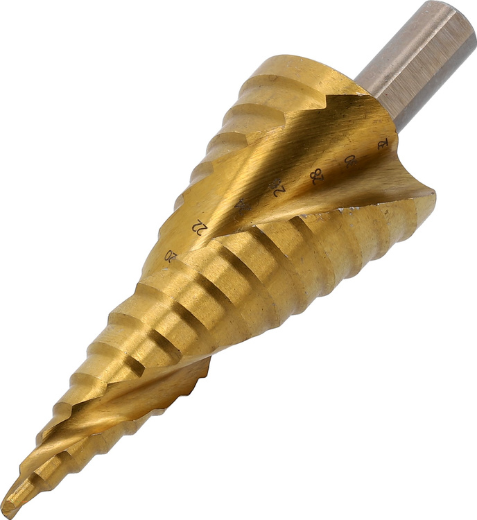 Yato YT-44748 Wiertło stopniowe spiralne stożkowe do metalu  4-32 mm