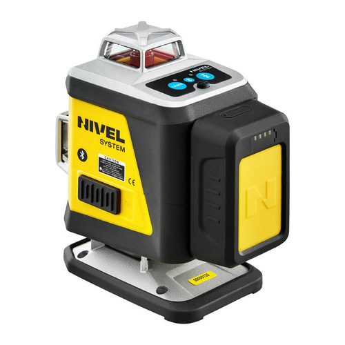 Nivel System CL4B Laser krzyżowy 4D niebieski