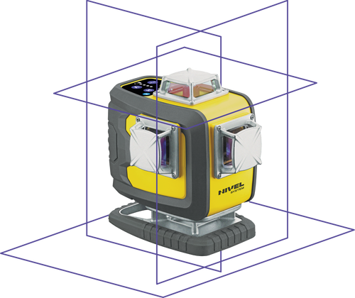Nivel System CL4D-P Laser krzyżowy fioletowy 4D