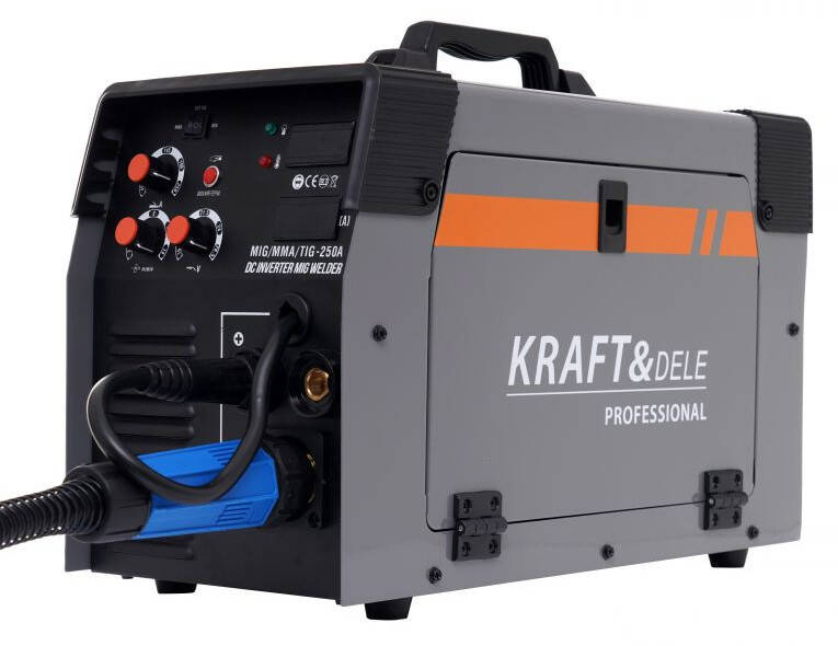 Kraft&Dele KD1884 Spawarka MIG/MAG/MMA /TIG 250A