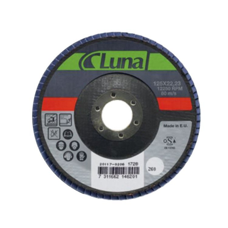 Luna TF12580 Ściernica lamelkowa 125x22.23MM P80