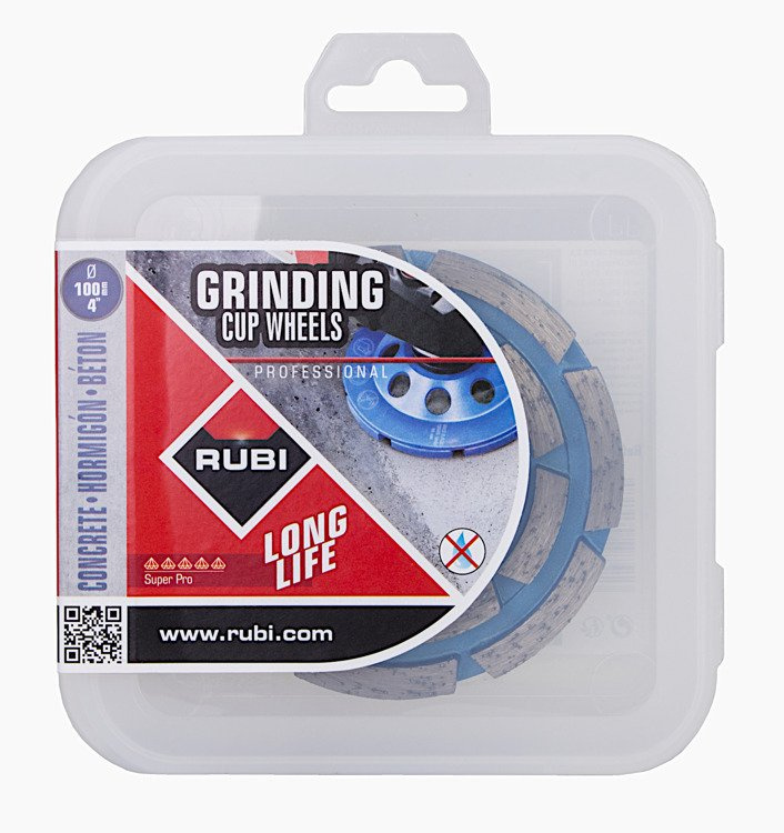 RUBI 5917 Talerz diamentowy do szlif. betonu 100mm