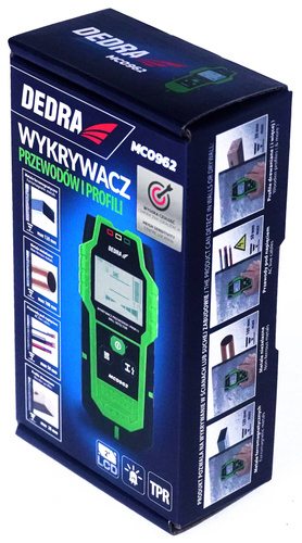 Dedra MC0962 Wykrywacz przewodów i profili