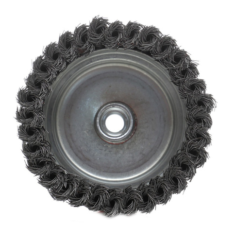 Kraft Dele KD10978 Szczotka czoł pleciona M14 10cm