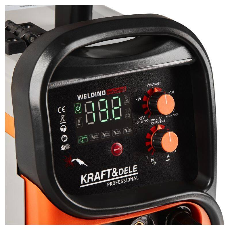 Kraft&Dele KD1883 Spawarka IGBT - GAZ / BEZ GAZU