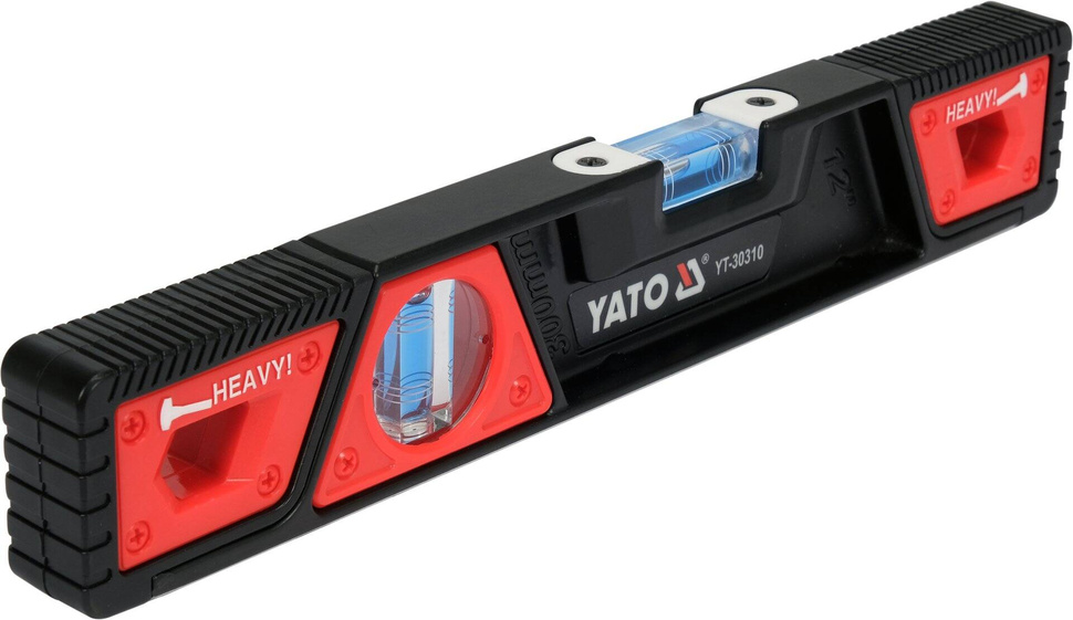 Yato YT-30310 Wzmacniana poziomnica magnetyczna precyzyjna libella 300 mm