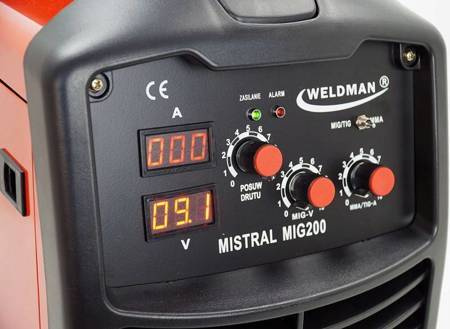 Weldman 103102 Półautomat spawaln MISTRAL MIG 200
