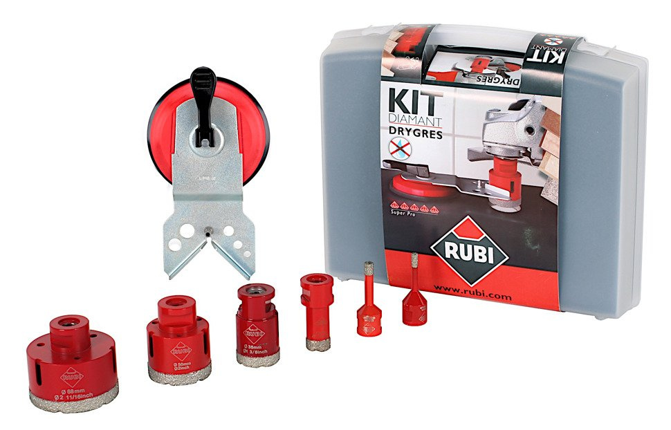 RUBI 6969 Zestaw wierteł diamentowych DRYGRES