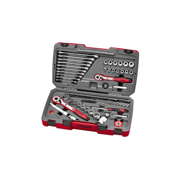 TENG TOOLS 284630100 ZESTAW NARZĘDZIOWY 1/4", 3/8" I 1/2" - 98 ELEMENTÓW