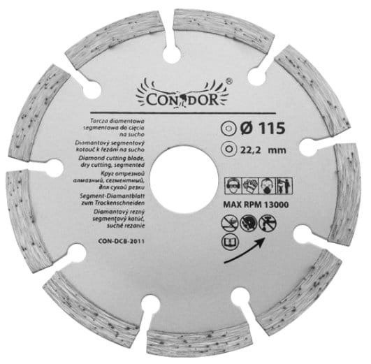 Condor CON-DCB-2012 Tarcza diamentowa segmen 125mm