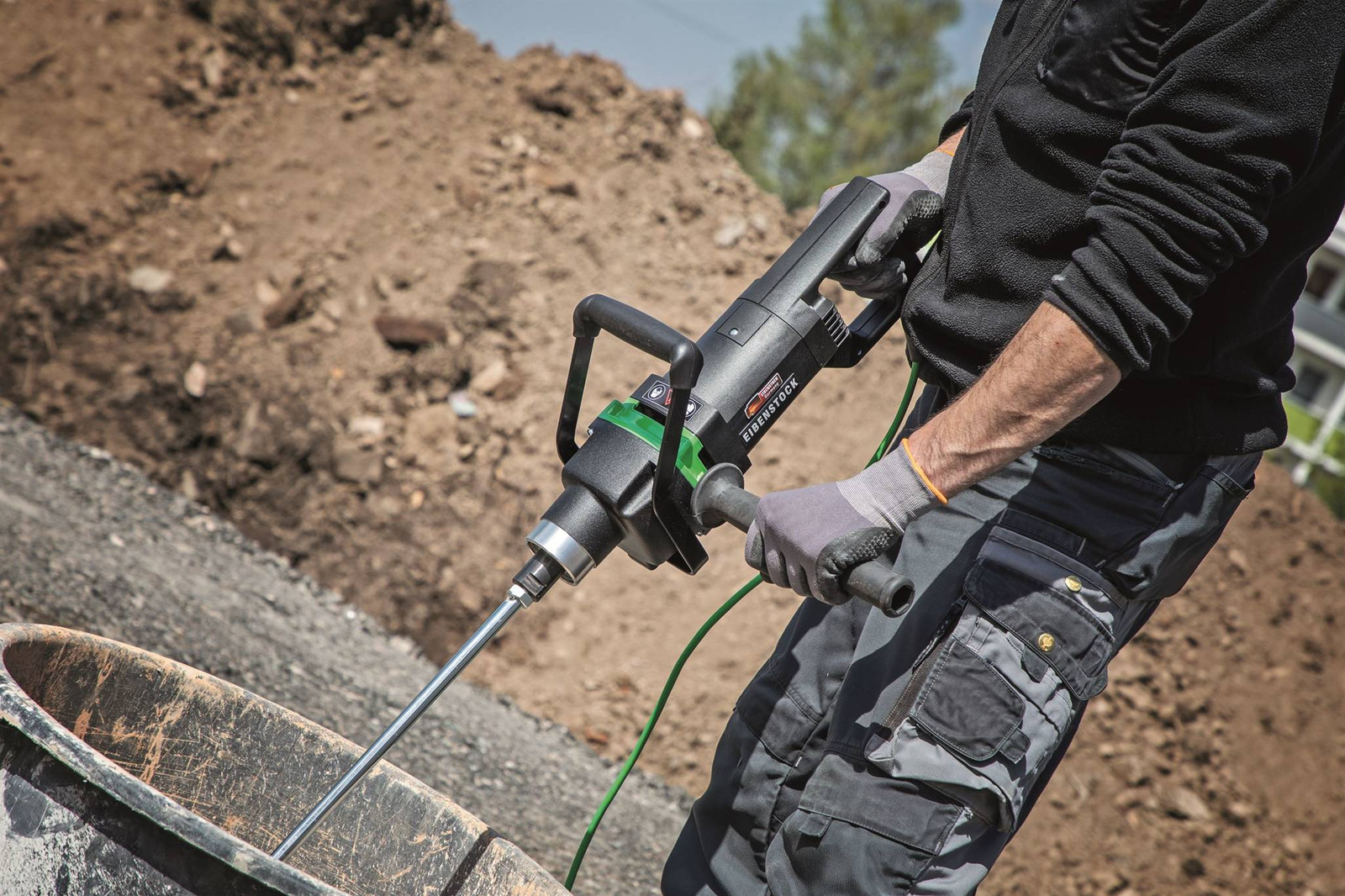 Eibenstock EHM 162 S Mieszarka + mieszadło WG 160