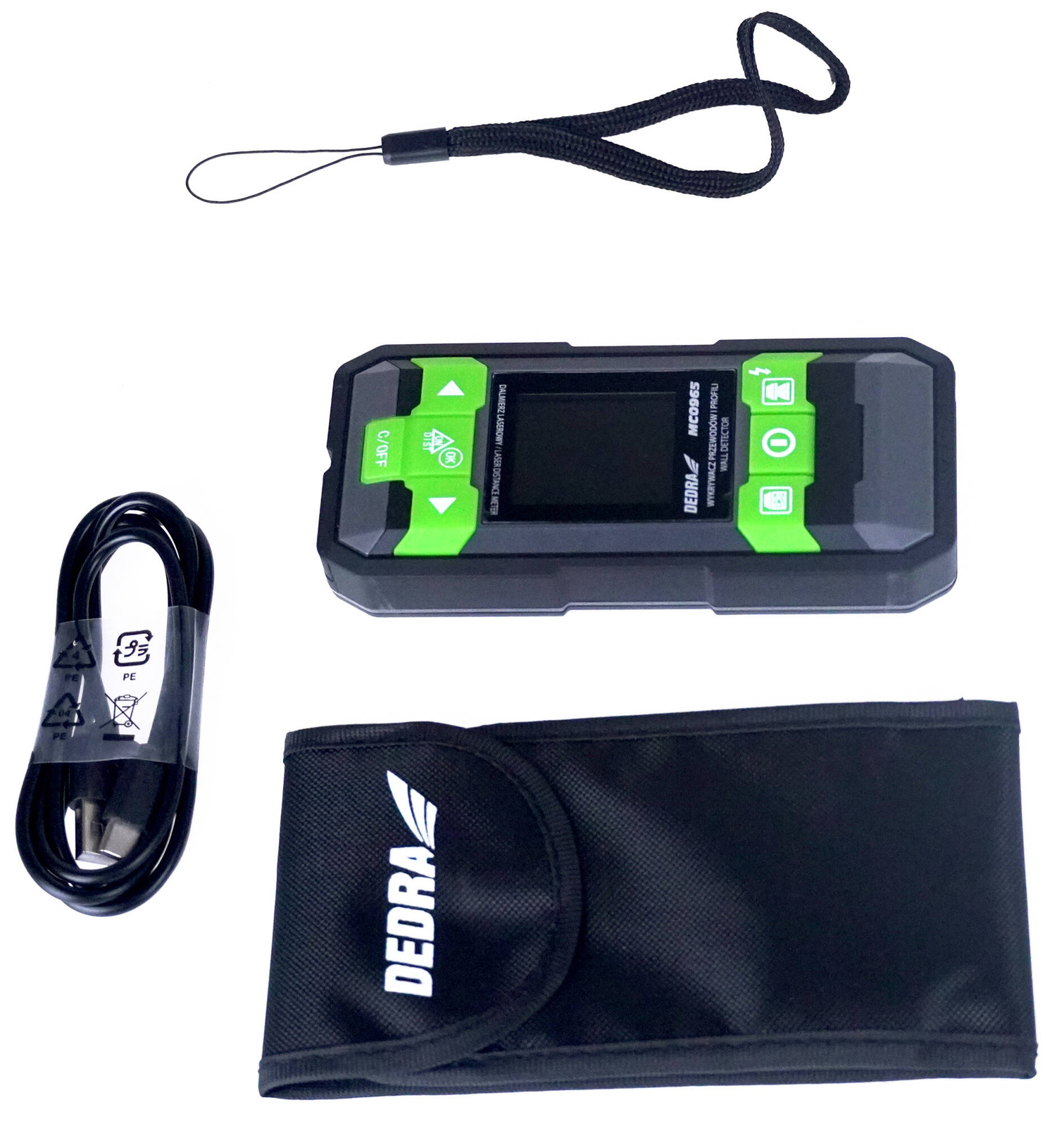 Dedra MC0965 Wykrywacz profili przewodów +dalmierz