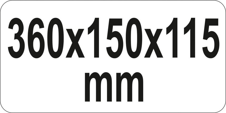 YATO YT-0882 SKRZYNKA NARZĘDZIOW MET 360X150X115MM
