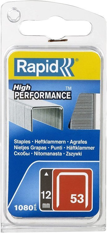 Rapid 40109505 Zszywki stalow TYP 53 12mm 1080szt.