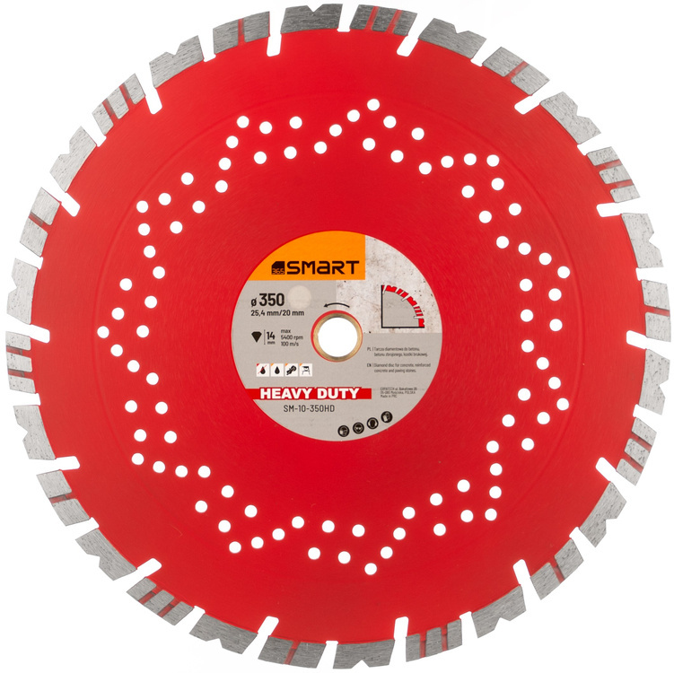 Smart SM-10-350HD Tarcza diamentowa do beton 350mm