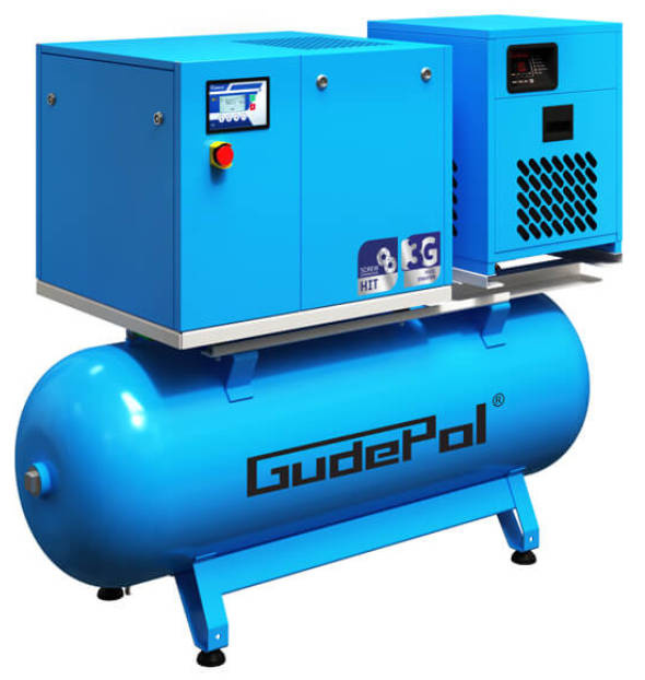 Gudepol Kompresor śrubowy HIT-3G 10/10/270-VT