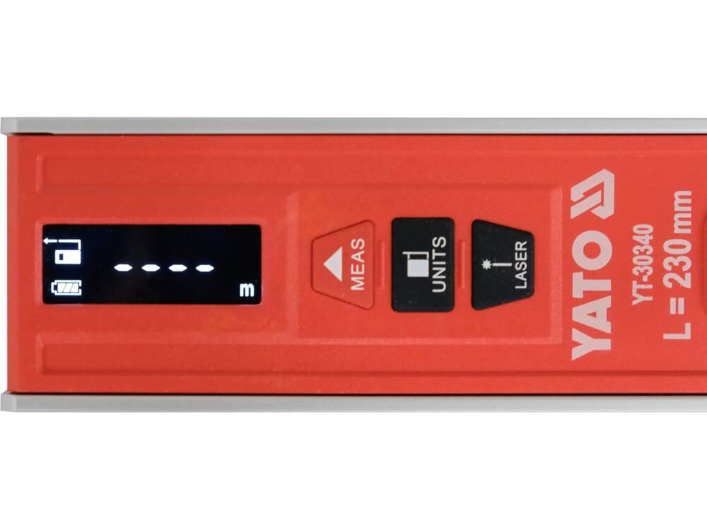 Yato YT-30340 Poziomica torpedo z laserem 230mm