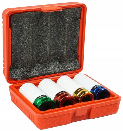 Verke V86102 Nasadki do felg aluminiowych 1/2 4szt