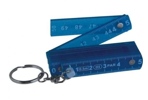 DEDRA M311.104 Breloczek miarka składana 0,5 m 