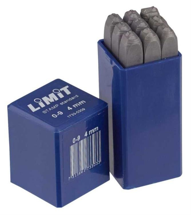Stempel cyfrowy 0-9 Limit 1733 17330804