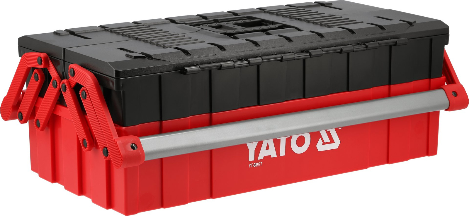 Yato YT-08977 Praktyczna skrzynka narzędziowa tworzywo 460 x 265 x 158 mm
