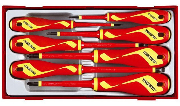 Teng Tools 178710109 Zestaw wkrętaków 1000V