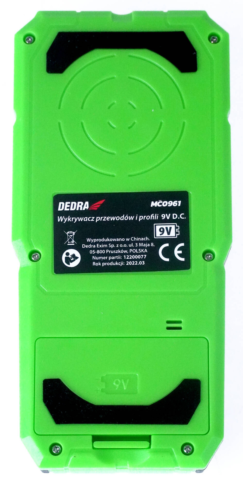 Dedra MC0961 Wykrywacz przewodów i profili