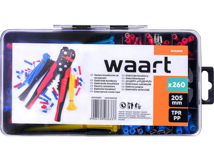 Waart W31A025 Konektory ze szczypcami do izolacji