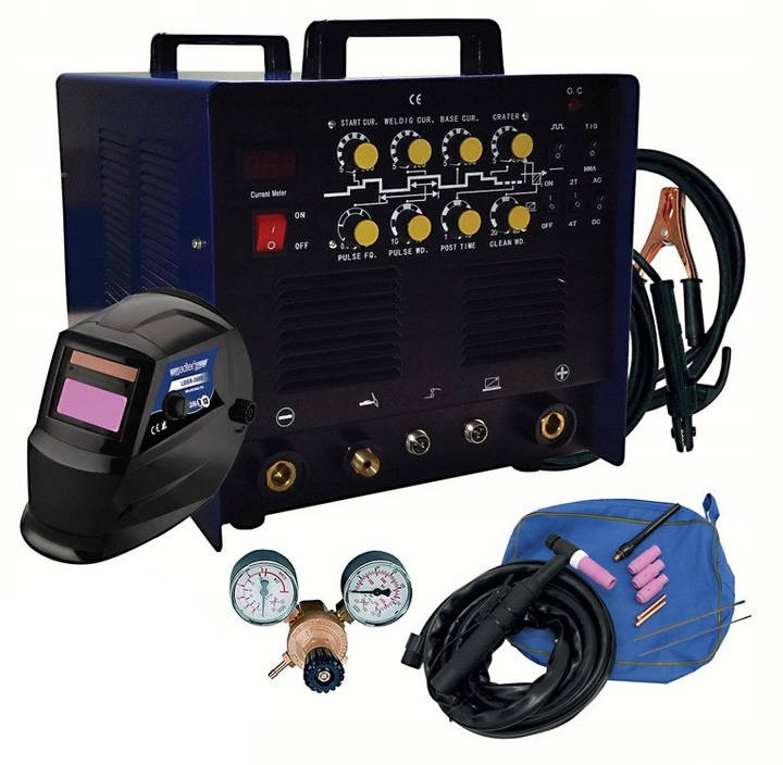 Adler TIG AC/DC 200 PULSE Spawarka + akcesoria