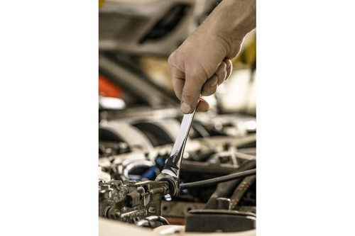 Hogert HT1R074 Klucz półotwarty z grzechotką 19 mm