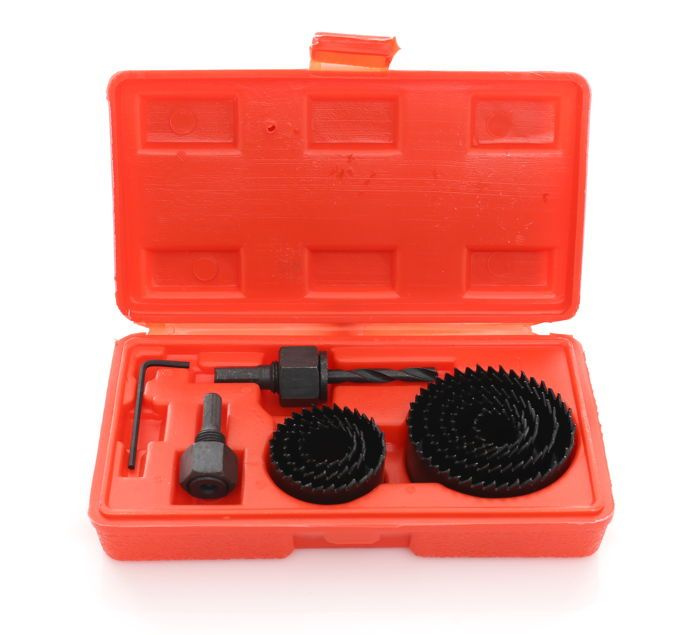 Kraft&Dele KD10278 Otwornice koronkowe do drewna w walizce 19-64 mm