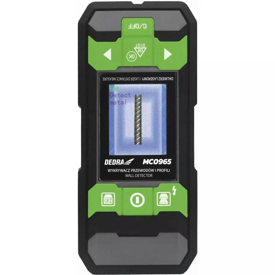 Dedra MC0965 Wykrywacz profili przewodów +dalmierz