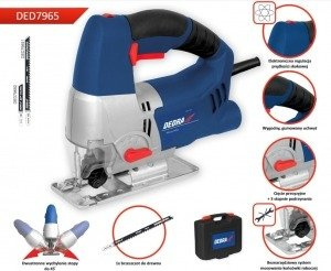 DEDRA DED7965 Wyrzynarka elektryczna w walizce