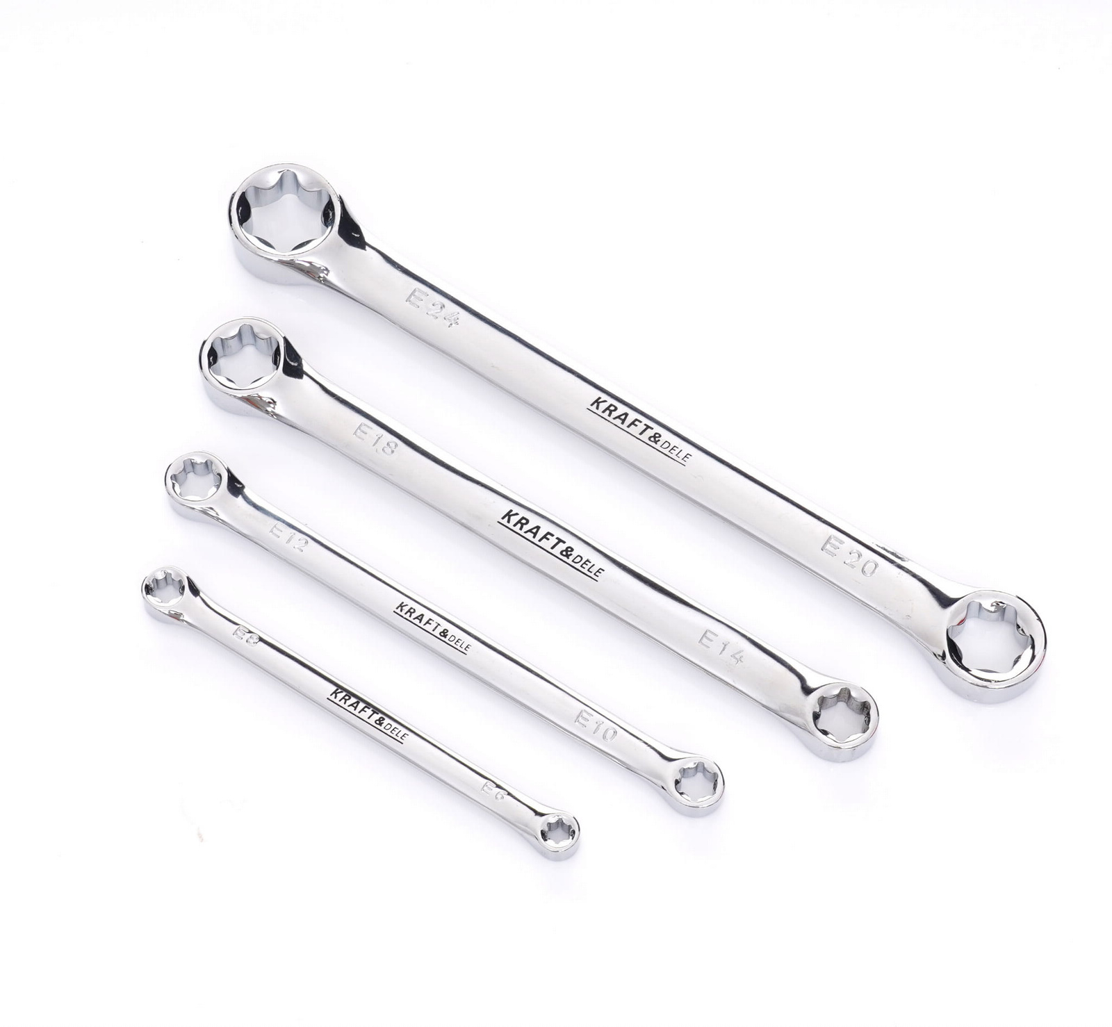 Kraft&Dele KD10999 Klucze płasko-oczkowe 47 el.