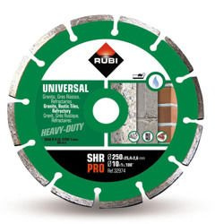 Rubi SHR 250 PRO Tarcza diamentowa Segmentowa