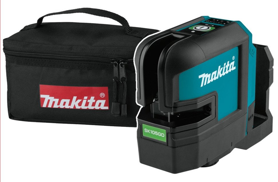 Makita SK105GDZ Laser krzyżowy akumulatorowy 12V 