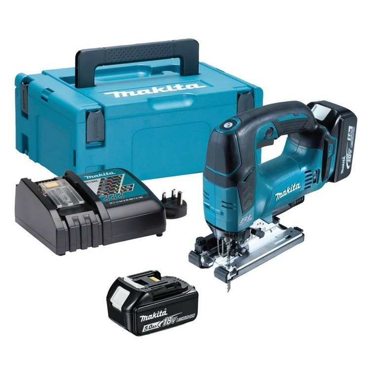 Makita DJV182RTJ wyrzynarka akum. 18V; 2x5.0Ah