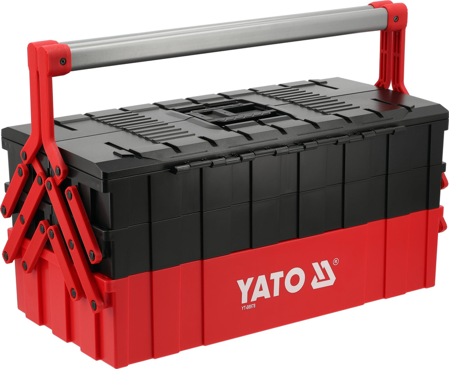 Yato YT-08978 Skrzynka narzędziowa warsztatowa z tworzywa 5 półek ABS PA